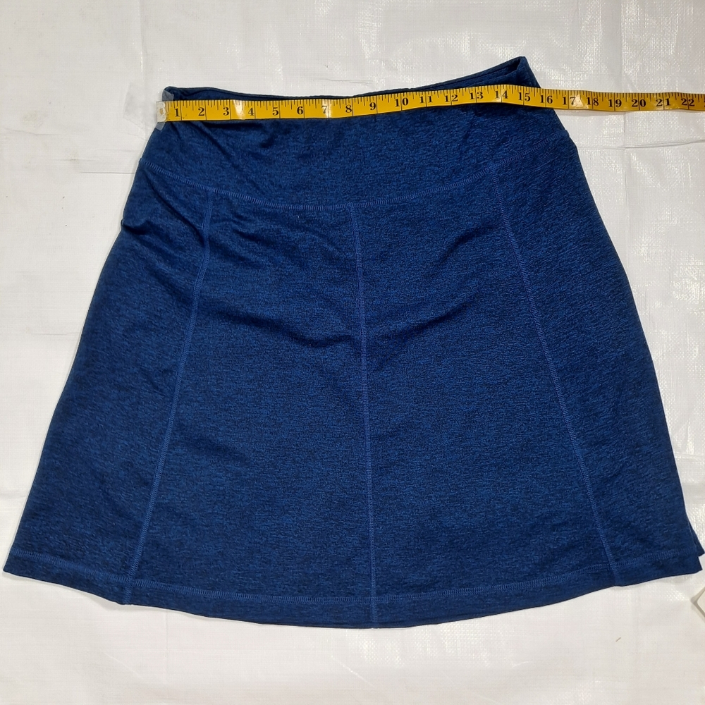 Patagonia Navy Blue And Black Seabrook Swing Skirt - Picture 4 of 7